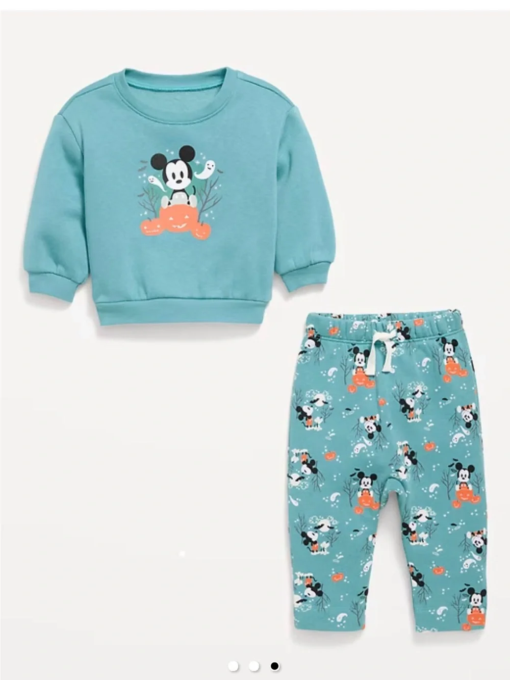 Old Navy Mickey Mouse Halloween Matching Set 3-6 Months